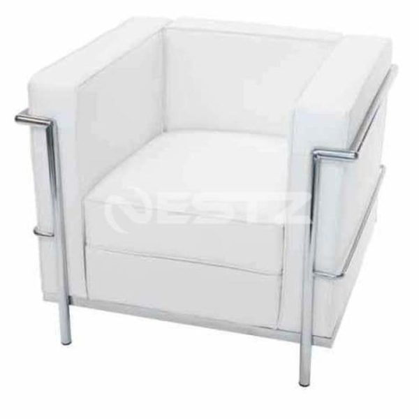 Le Corbusier LC2 Replica Premium Leather Armchair Sofa - White